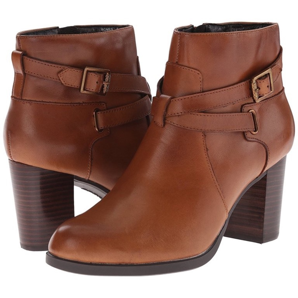 Sperry Top-Sider Women's Dasher Belle Leather Boots, Tan, 11 M US